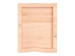 Prateleira de parede 40x50x(2-6) cm carvalho maciço não tratado PT277185^ Prateleira