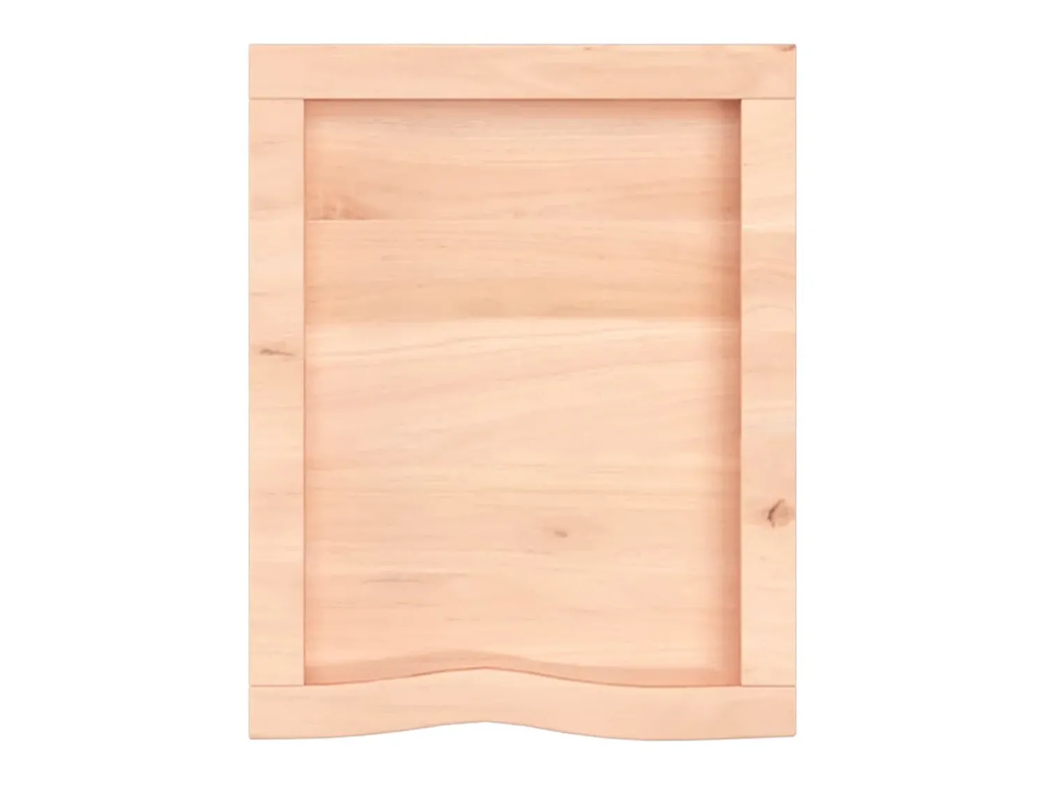 Prateleira de parede 40x50x(2-6) cm carvalho maciço não tratado PT277185^ Prateleira