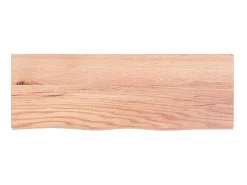 Prateleira de parede 80x30x(2-4) cm carvalho tratado PT473289 Castanho