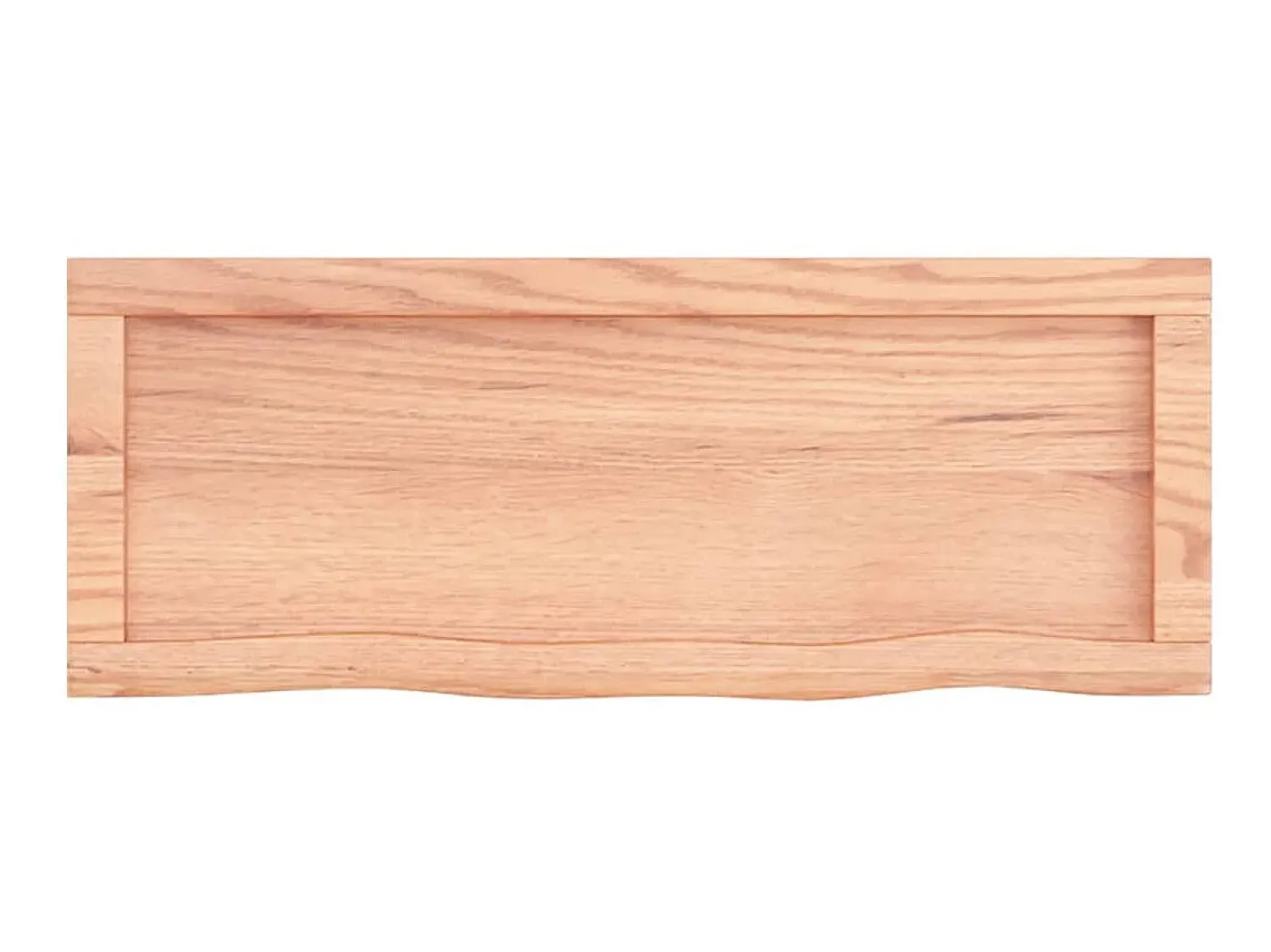 Prateleira de parede 80x30x(2-4) cm carvalho tratado PT473289 Castanho
