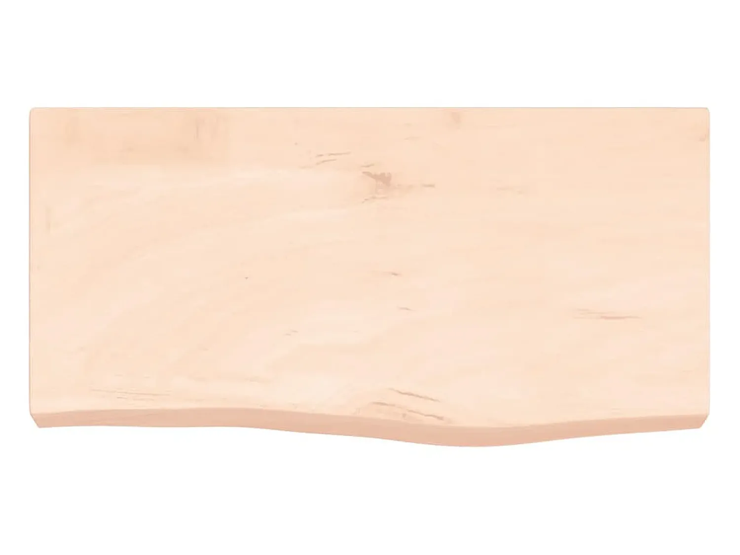 Prateleira| Prateleira de parede 60x30x(2-6) cm carvalho maciço não tratado PT209492 Castanho