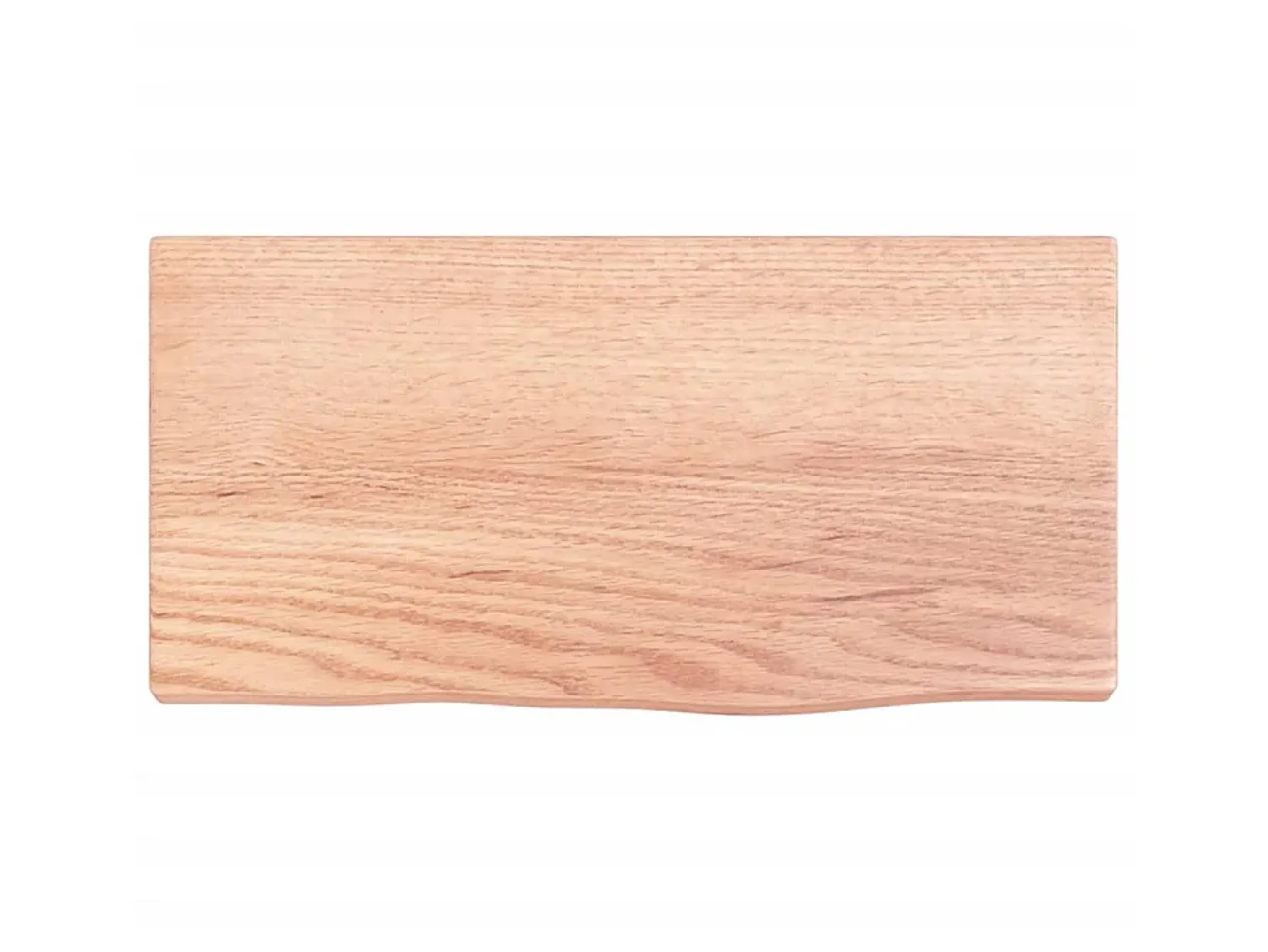 Prateleira| Prateleira de parede 40x20x2 cm carvalho tratado -claro PT518278 Castanho