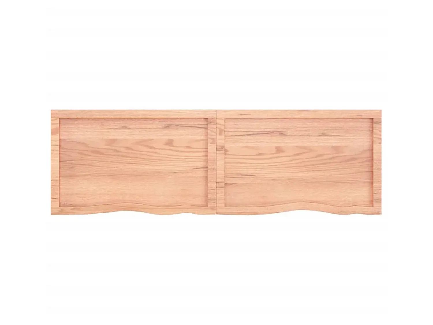 Prateleira* Prateleira de parede 160x50x(2-4) cm carvalho tratado PT698671 Castanho