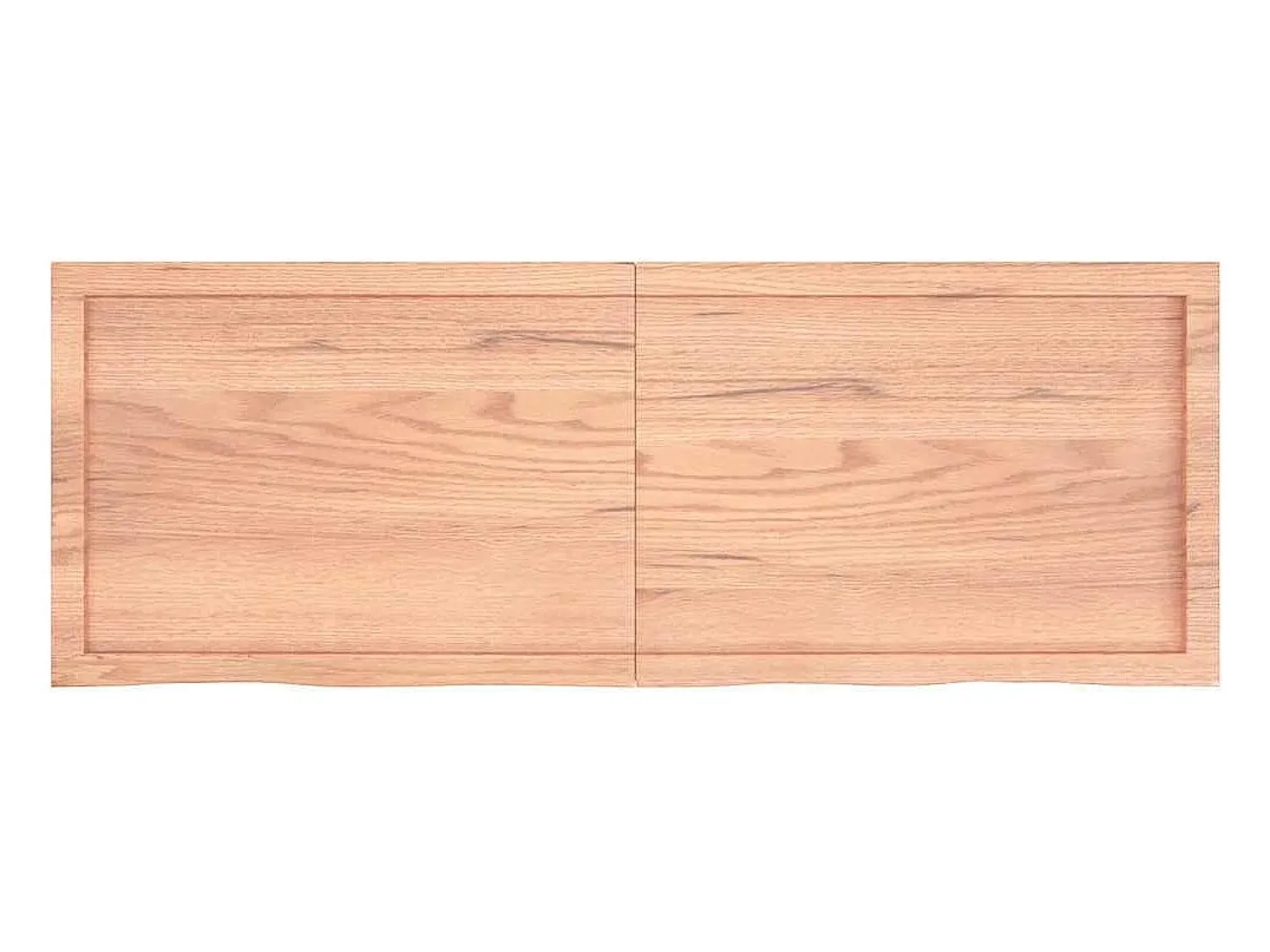 vidaxl Prateleira de parede 140x50x(2-4) cm carvalho tratado Castanho