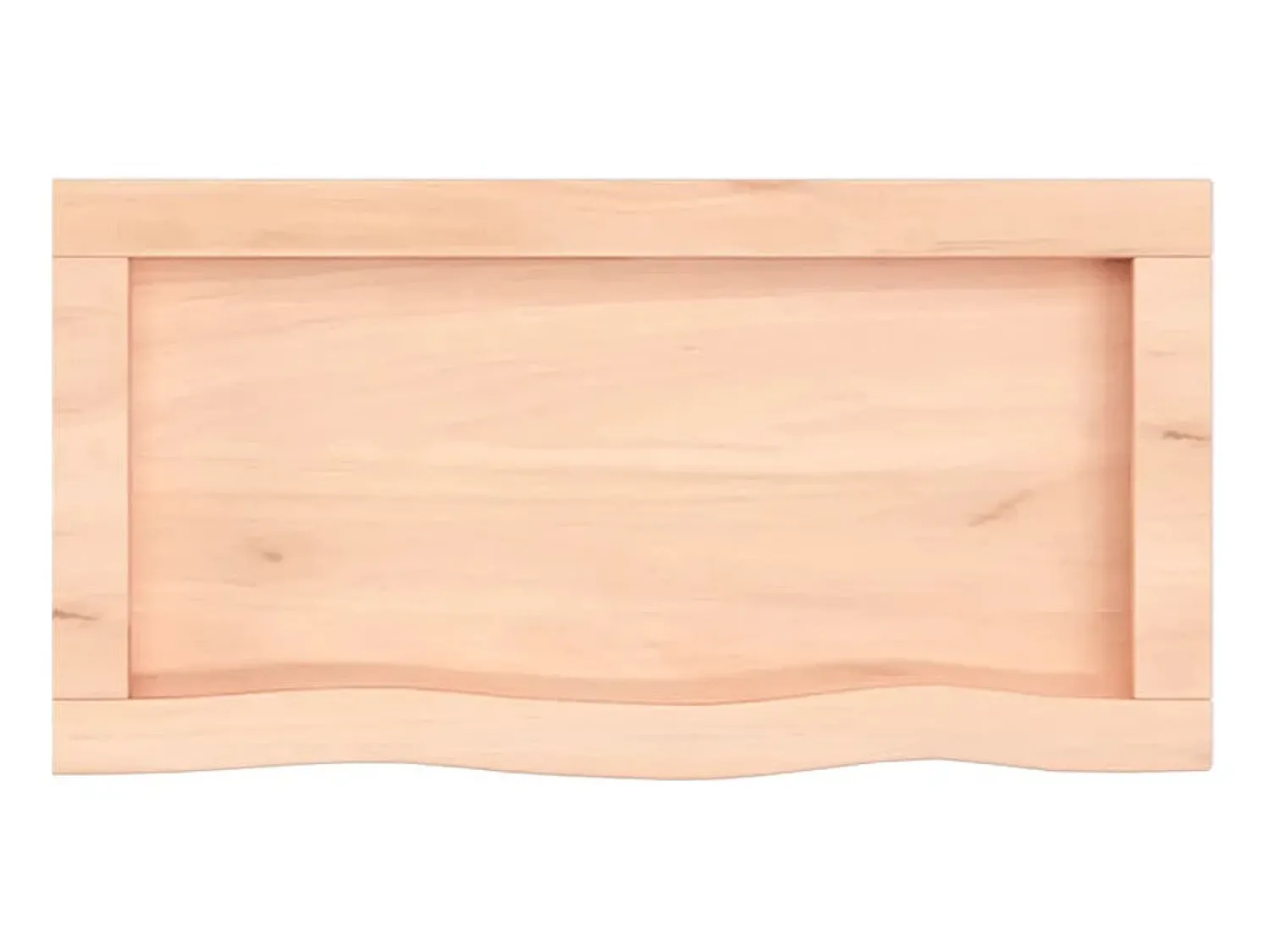 Sale Prateleira de parede 60x30x(2-4) cm carvalho maciço não tratado PT852472 Castanho