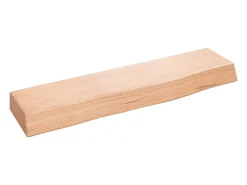 vidaxl Prateleira de parede 40x10x4 cm carvalho tratado -claro^ Prateleira