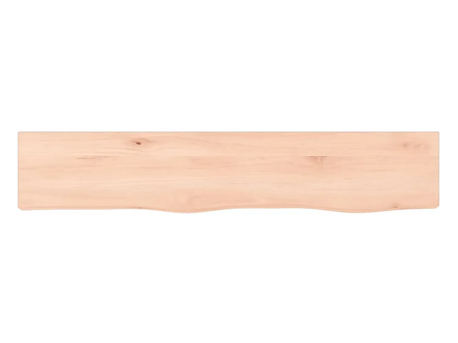 Prateleira| Prateleira de parede 100x20x4 cm carvalho maciço não tratado PT759711 Castanho