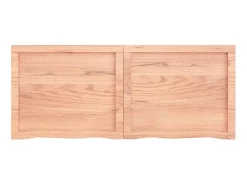 Prateleira* Prateleira de parede 120x50x(2-4) cm carvalho tratado PT896035 Castanho