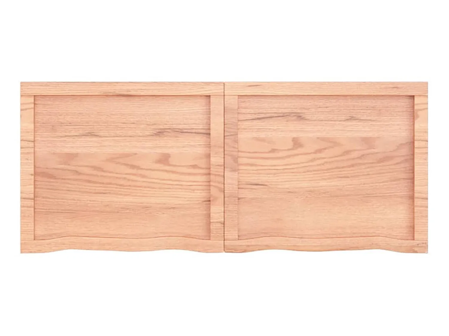 Prateleira* Prateleira de parede 120x50x(2-4) cm carvalho tratado PT896035 Castanho