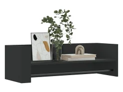 Online Prateleira de parede 100x35x30,5 cm derivados de madeira PT781998 Preto
