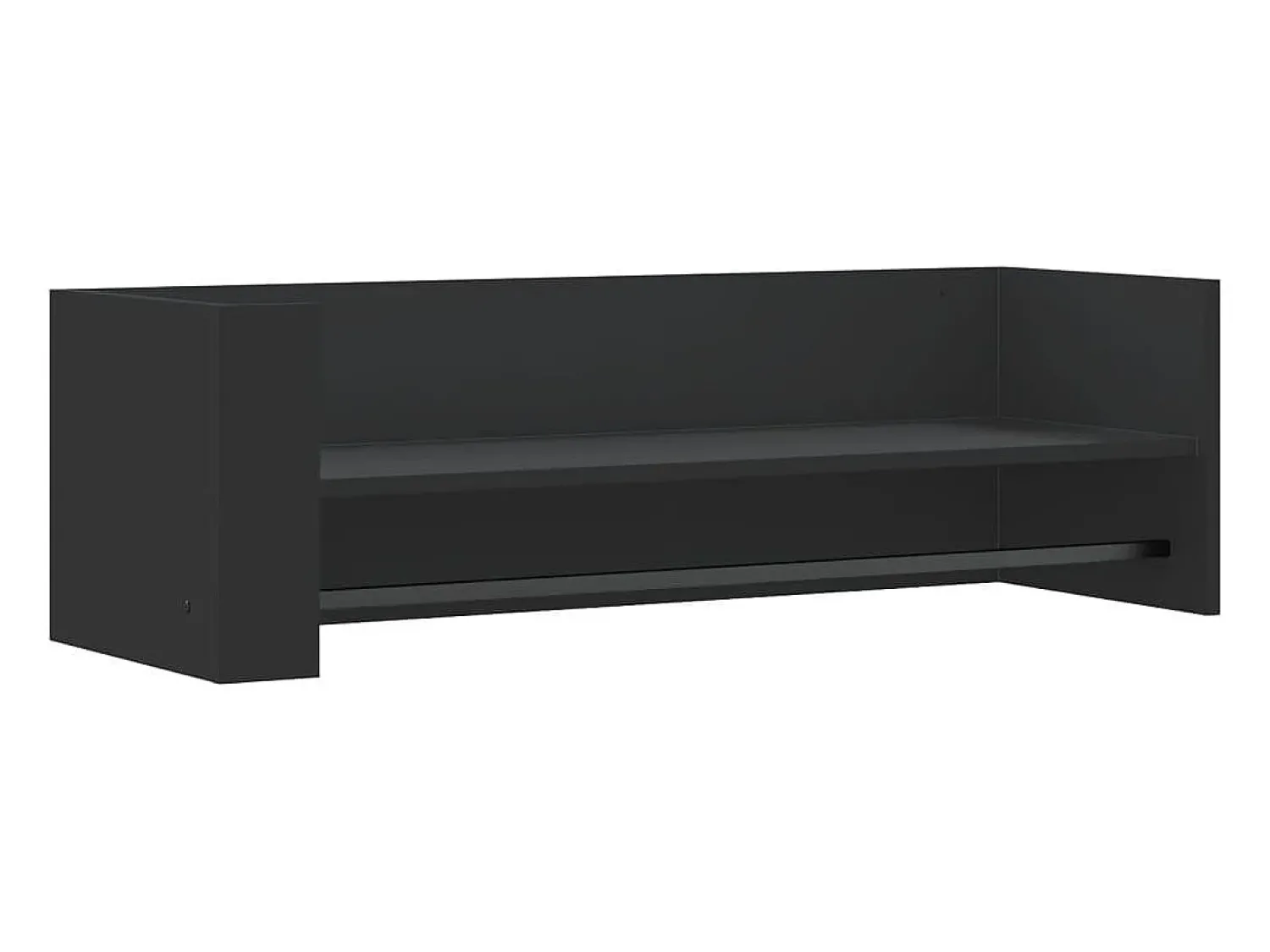 Online Prateleira de parede 100x35x30,5 cm derivados de madeira PT781998 Preto