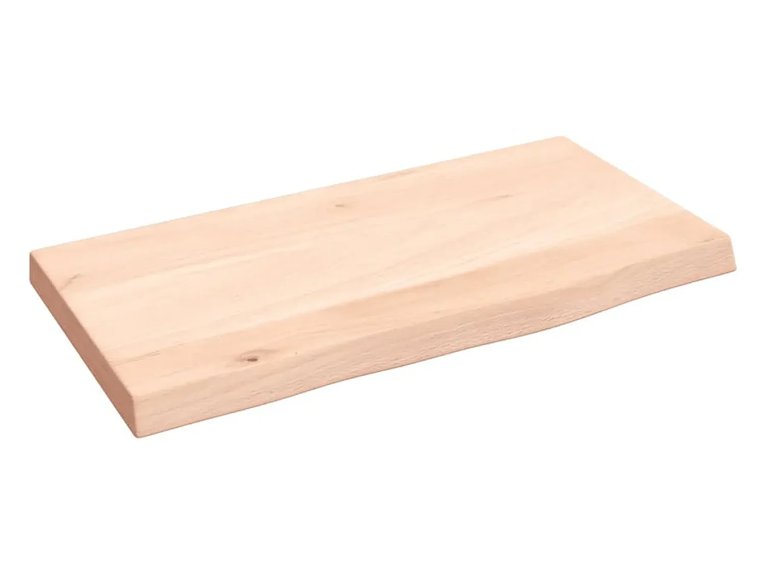 Prateleira| Prateleira de parede 40x20x2 cm carvalho maciço não tratado PT538849 Castanho