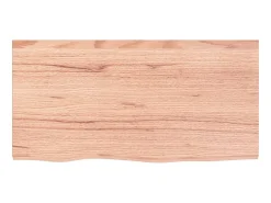 Prateleira| Prateleira de parede 80x40x(2-4) cm carvalho tratado PT961258 Castanho