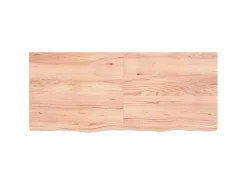 Prateleira| Prateleira de parede 140x60x(2-4) cm carvalho tratado PT276534 Castanho