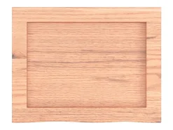 vidaxl Prateleira de parede 40x30x(2-4) cm carvalho tratado castanho Natural claro
