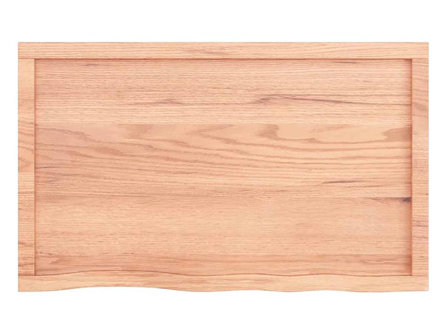 Clearance Prateleira de parede 100x60x(2-6) cm carvalho tratado PT165261 Castanho