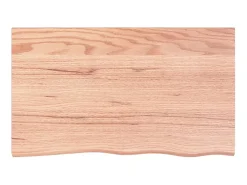 Clearance Prateleira de parede 100x60x(2-6) cm carvalho tratado PT165261 Castanho