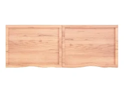Prateleira| Prateleira de parede 160x60x(2-4) cm carvalho tratado PT323221 Castanho