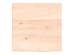 Prateleira de parede 40x40x2 cm carvalho maciço não tratado PT583290^ Prateleira