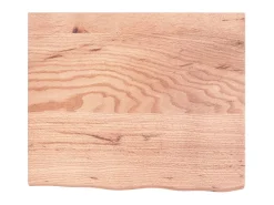 Prateleira de parede 60x50x(2-4) cm carvalho tratado PT347198^ Prateleira