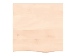 Clearance Prateleira de parede 60x60x(2-6) cm carvalho maciço não tratado PT258503 Castanho
