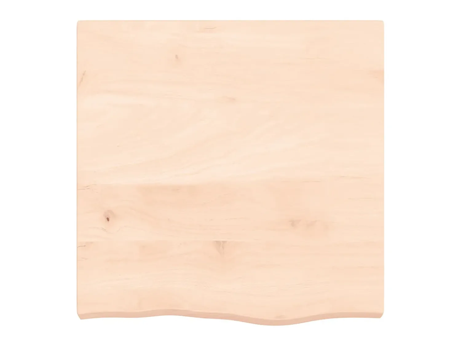 Clearance Prateleira de parede 60x60x(2-6) cm carvalho maciço não tratado PT258503 Castanho