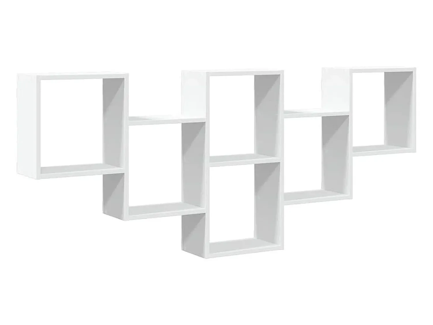 vidaxl Prateleira de parede 159x18x66 cm derivados de madeira^ Prateleira