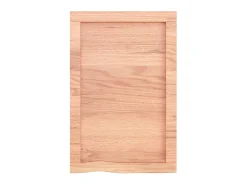 Prateleira* Prateleira de parede 40x60x(2-6) cm carvalho tratado PT266227 Castanho