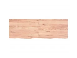 Prateleira de parede 120x40x(2-4) cm carvalho tratado PT420412^ Prateleira
