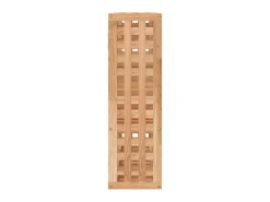 Best Prateleira de parede 49x15x49 cm madeira de nogueira maciça PT665265 Castanho