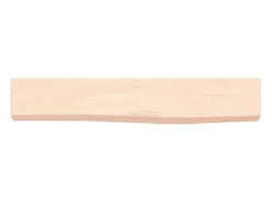 Clearance Prateleira de parede 60x10x4 cm carvalho maciço não tratado PT503037 Castanho