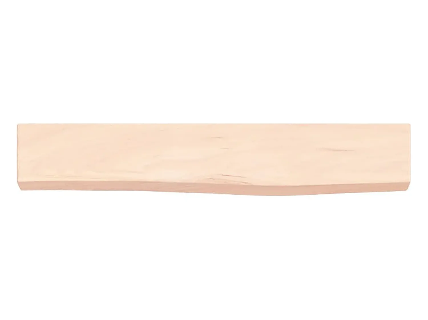 Clearance Prateleira de parede 60x10x4 cm carvalho maciço não tratado PT503037 Castanho
