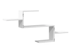 Hot vidaxl Prateleira de parede 104x15x49 cm derivados de madeira Branco