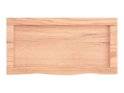 Prateleira| Prateleira de parede 60x30x(2-4) cm carvalho tratado PT584908 Castanho