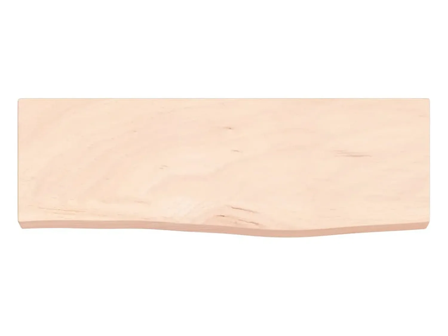 Prateleira| Prateleira de parede 60x20x4 cm carvalho maciço não tratado PT568870 Castanho