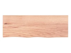 Prateleira|vidaxl Prateleira de parede 80x30x2 cm carvalho tratado castanho-claro Natural claro