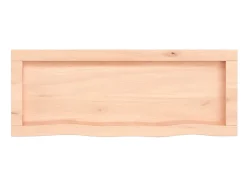 Prateleira de parede 80x30x(2-6) cm carvalho maciço não tratado PT364708^ Prateleira