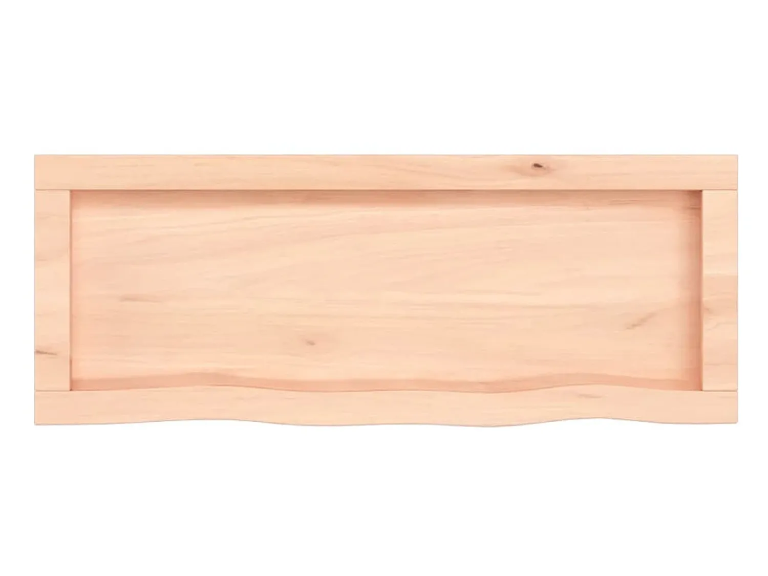 Prateleira de parede 80x30x(2-6) cm carvalho maciço não tratado PT364708^ Prateleira