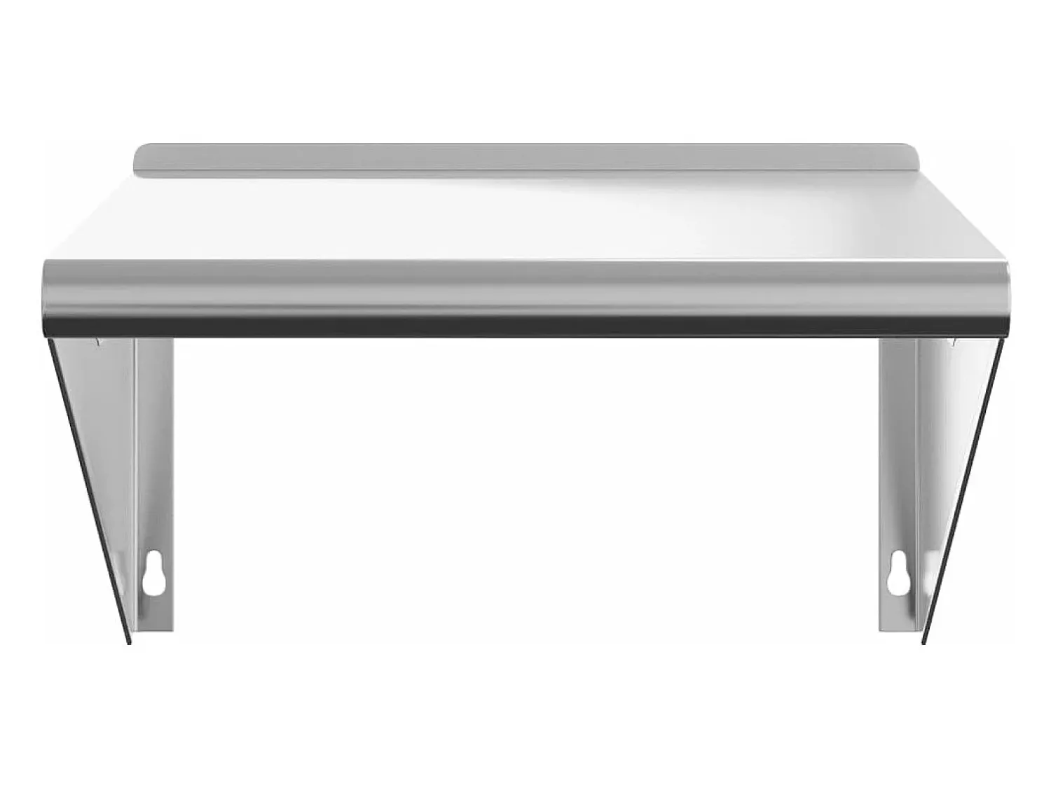 Prateleira de parede 50x45x31 cm aço inoxidável PT964709^ Prateleira