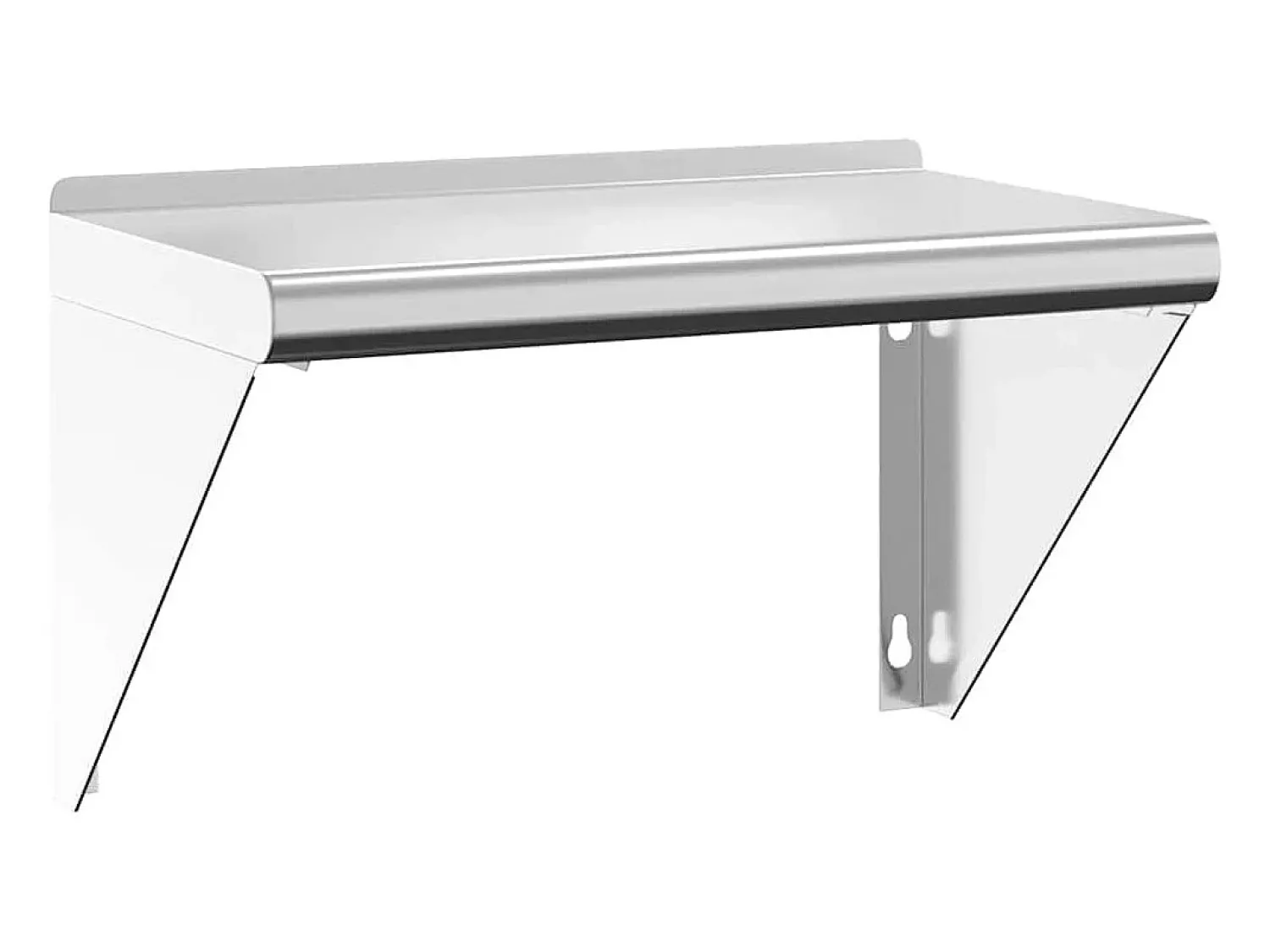 Sale vidaxl Prateleira de parede 50x30x31 cm aço inoxidável Prateado
