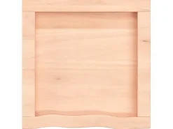 Sale Prateleira de parede 40x40x(2-6) cm carvalho maciço não tratado PT636835 Castanho