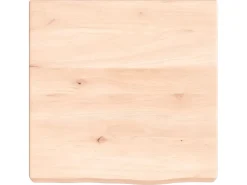 Sale Prateleira de parede 40x40x(2-6) cm carvalho maciço não tratado PT636835 Castanho