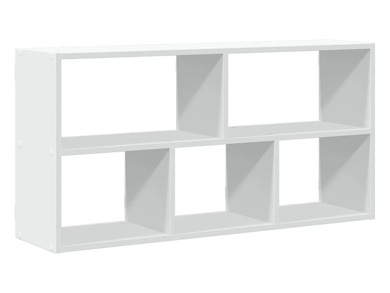 Prateleira|vidaxl Prateleira de parede 100x25x50 cm derivados de madeira Branco