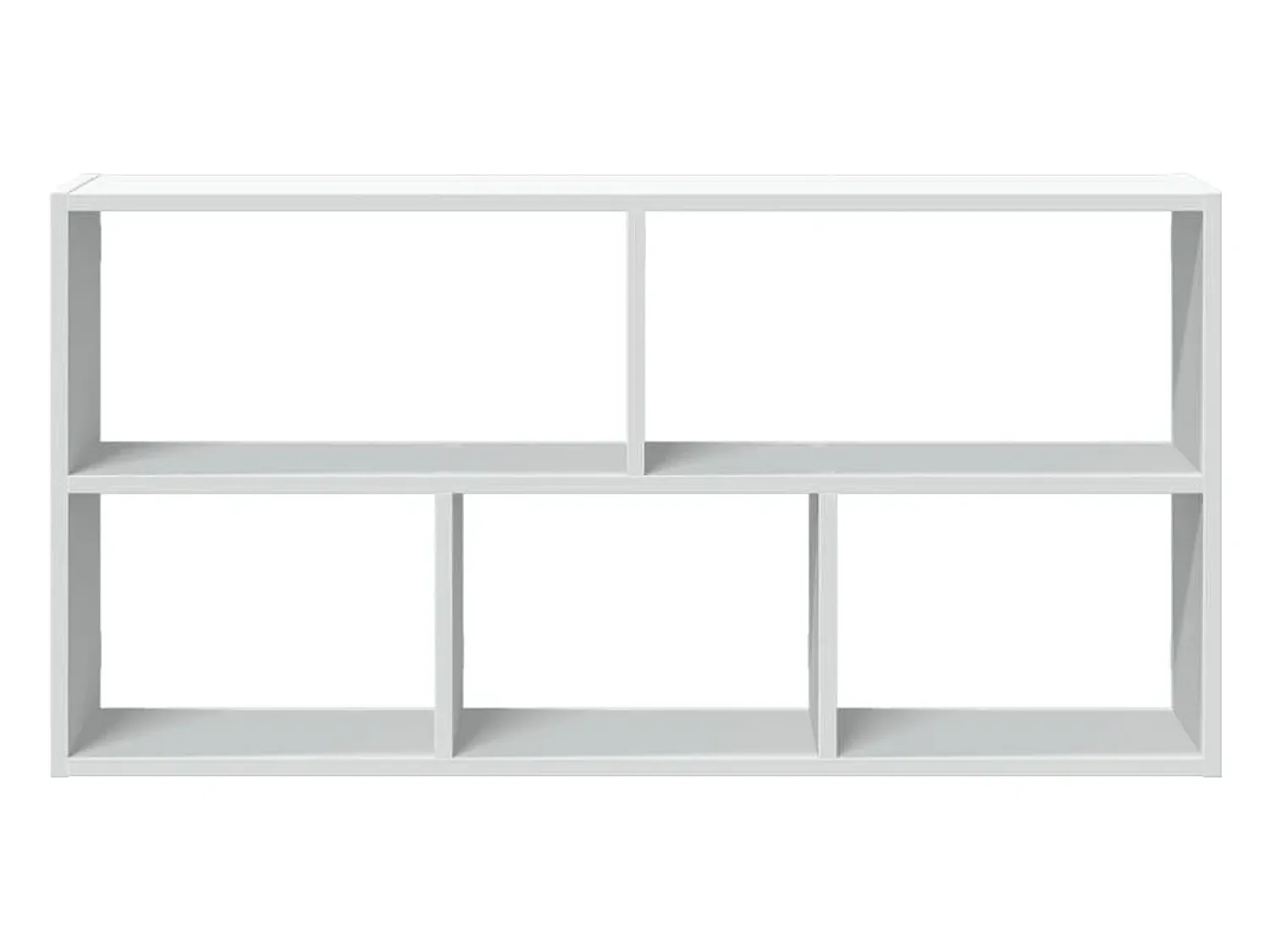 Prateleira|vidaxl Prateleira de parede 100x25x50 cm derivados de madeira Branco