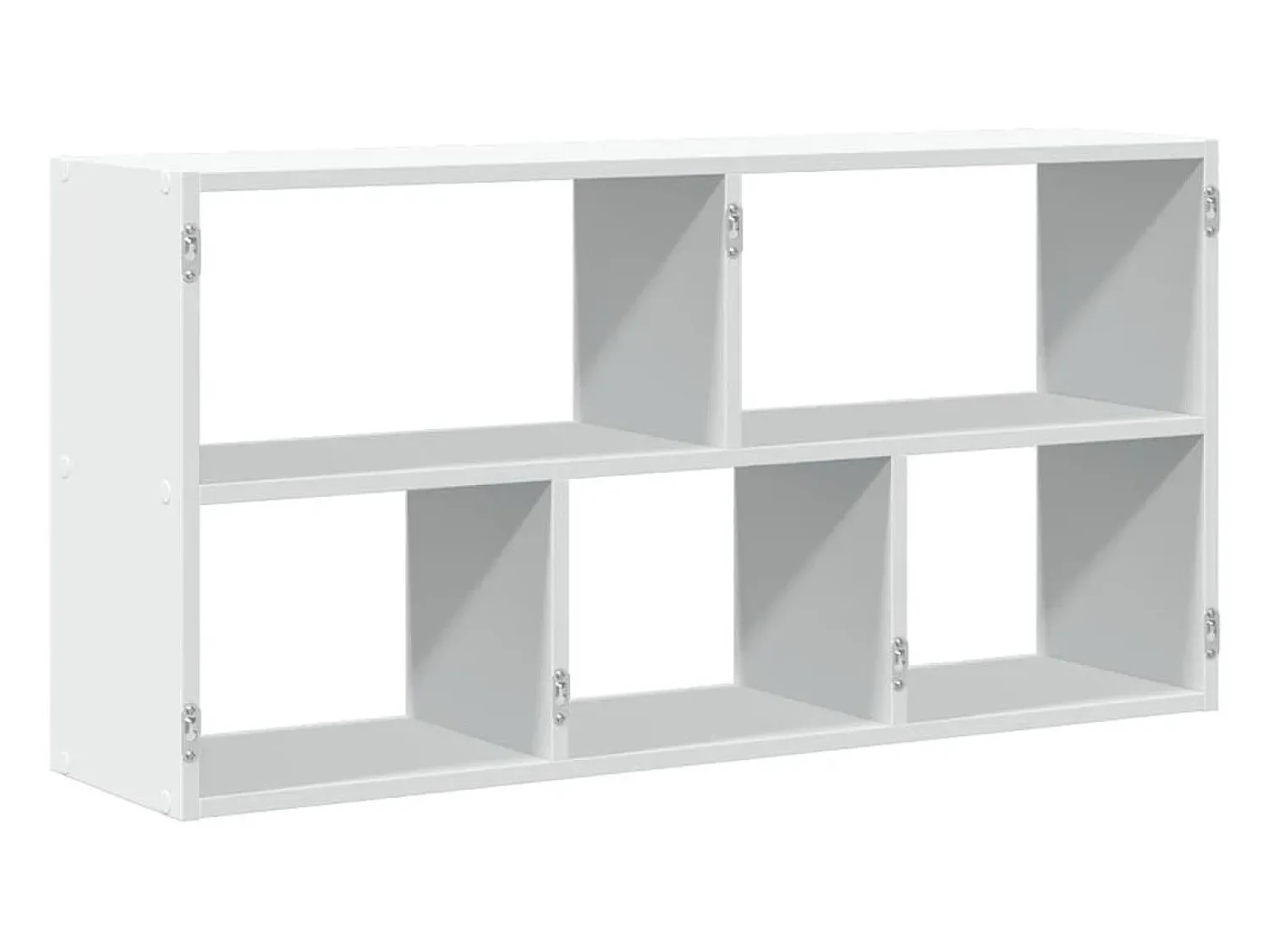 Prateleira|vidaxl Prateleira de parede 100x25x50 cm derivados de madeira Branco
