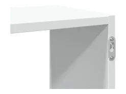 Prateleira|vidaxl Prateleira de parede 100x25x50 cm derivados de madeira Branco