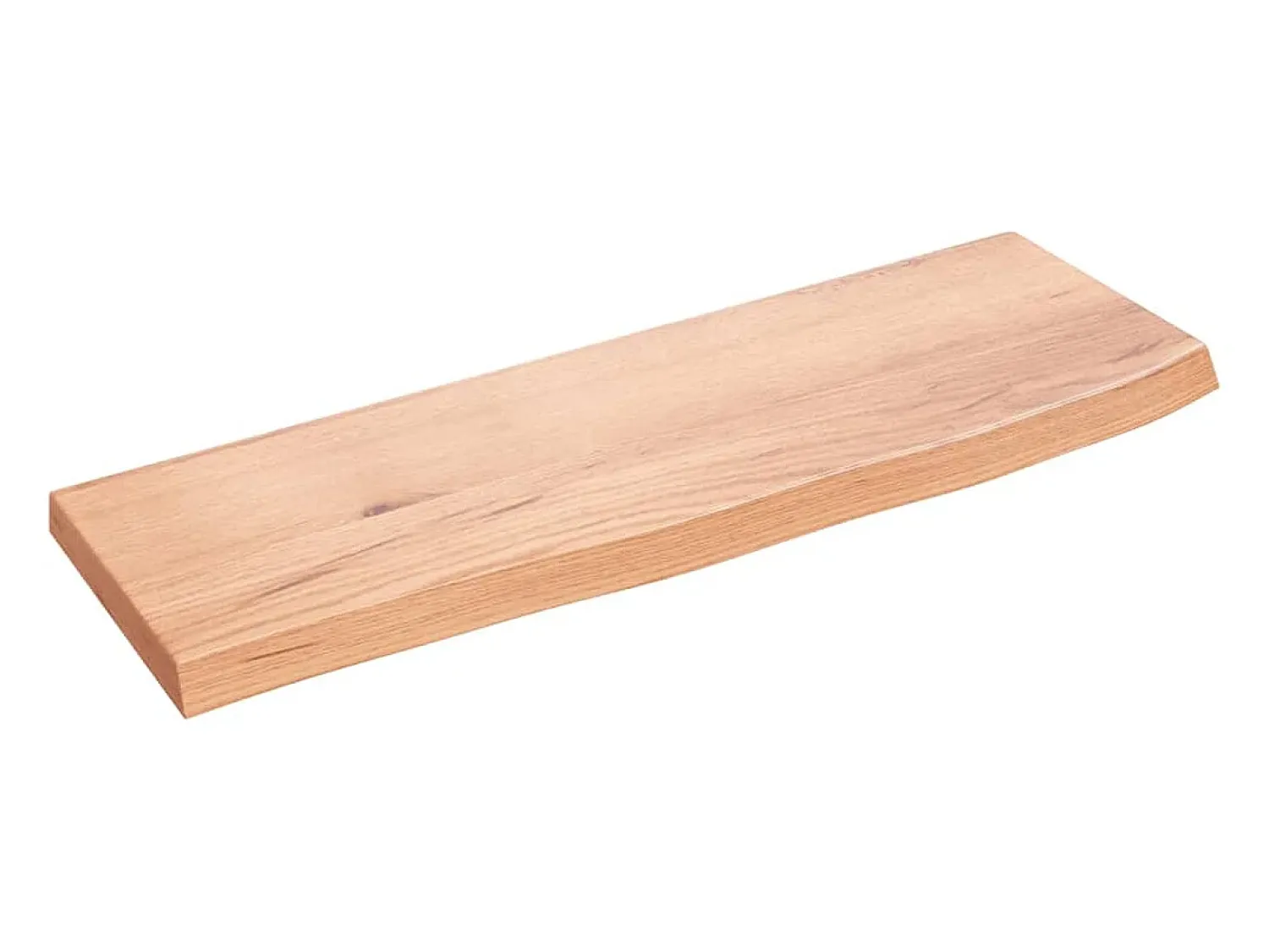 Prateleira| Prateleira de parede 60x20x2 cm carvalho tratado -claro PT471706 Castanho