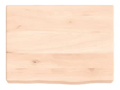 Prateleira de parede 40x30x(2-6) cm carvalho maciço não tratado PT924771^ Prateleira