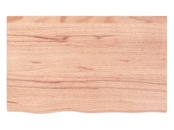 Prateleira| Prateleira de parede 80x50x2 cm carvalho tratado -claro PT425795 Castanho