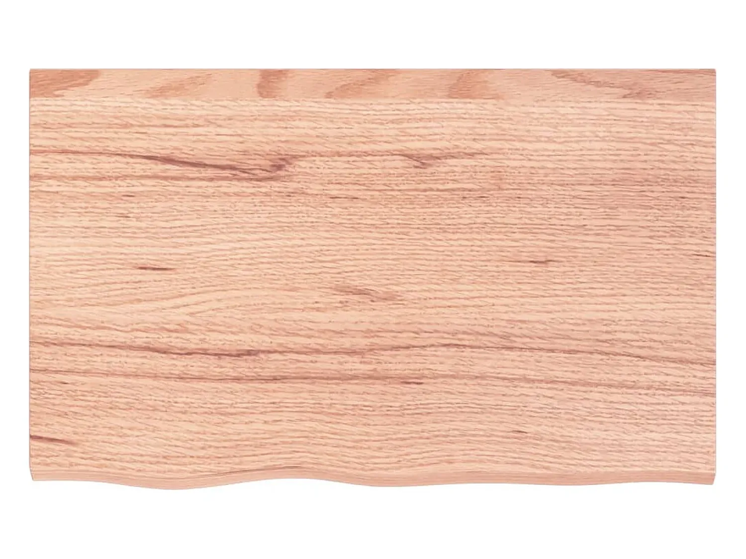 Prateleira| Prateleira de parede 80x50x2 cm carvalho tratado -claro PT425795 Castanho